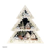 Produktbild: HTI-Living Schwibbogen Weihnachtsmann zu Besuch Schwibbogen Weihnachtsmann zu Besuch