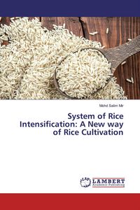 Produktbild: System of Rice Intensification: A New way of Rice Cultivation