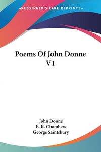 Produktbild: Donne, J: Poems Of John Donne V1
