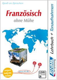 Produktbild: ASSiMiL Franz&ouml;sisch ohne M&uuml;he - Plus-Sprachkurs - Niveau A1-B2