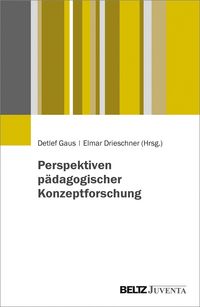 Produktbild: Perspektiven p&auml;dagogischer Konzeptforschung