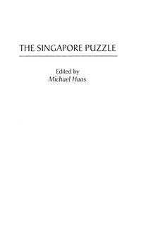Produktbild: The Singapore Puzzle