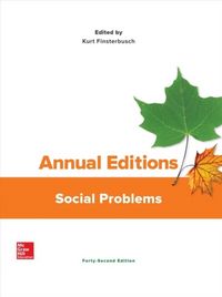 Produktbild: Annual Editions Social Problem