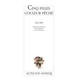 Produktbild: 5 filles couleur p&ecirc;che