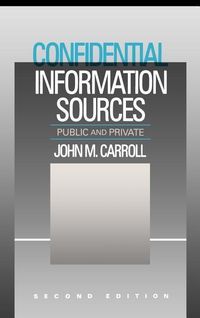 Produktbild: Confidential Info Sources Rev/