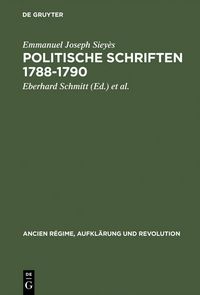 Produktbild: Politische Schriften 1788-1790