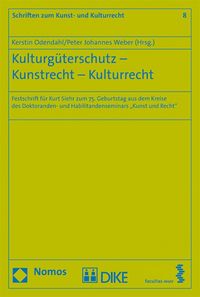 Produktbild: Kulturg&uuml;terschutz - Kunstrecht - Kulturrecht