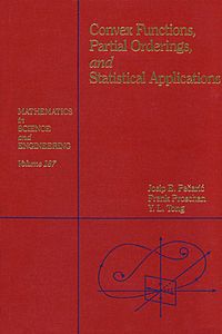 Produktbild: Convex Functions, Partial Orderings, and Statistical Applications