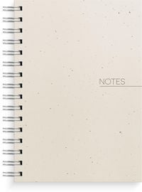 Produktbild: Burde Notizbuch A5 beige
