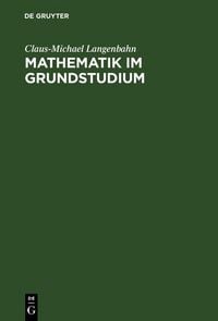Produktbild: Mathematik im Grundstudium