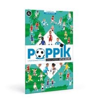 Produktbild: POPPIK Sticker Lernposter Fussball-Clubs