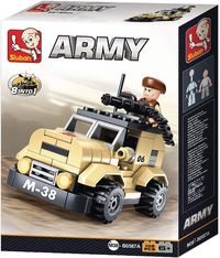 Bild vom Artikel Sluban M38-B0587A - Army Patroullie, Patrol Car, 8-in-1 Mini-Bausatz, Klemmbausteine vom Autor 