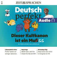 Produktbild: Deutsch perfekt Audio - Dieser Kultkanon ist ein Mu&szlig;
