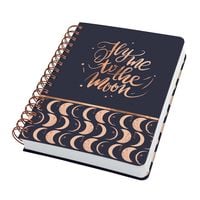 Produktbild: SIGEL JN625 Spiral-Notizbuch Jolie, Moonlight Melody, ca. A5, dotted
