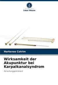 Produktbild: Wirksamkeit der Akupunktur bei Karpalkanalsyndrom