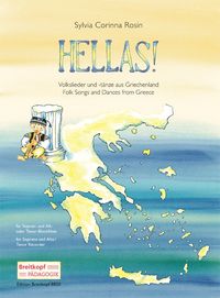 Produktbild: Hellas!, f&uuml;r Sopran- und Alt- oder Tenor-Blockfl&ouml;te