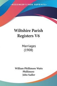 Produktbild: Wiltshire Parish Registers V6