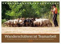 Produktbild: Wandersch&auml;ferei ist Teamarbeit (Tischkalender 2026 DIN A5 quer), CALVENDO Monatskalender