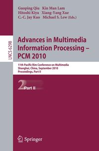 Produktbild: Advances in Multimedia Information Processing -- PCM 2010, Part II