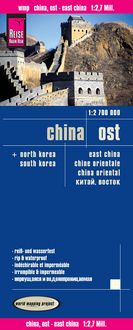 Produktbild: Reise Know-How Landkarte China, Ost (1:2.700.000)