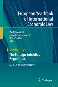 Produktbild: The Foreign Subsidies Regulation