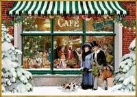 Produktbild: Puzzle - Nostalgisches Weihnachtscaf&eacute; (1000 T.) Behr
