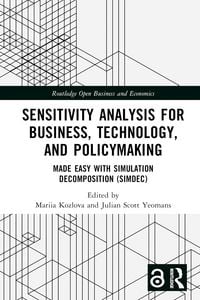 Produktbild: Sensitivity Analysis for Business, Technology, and Policymaking