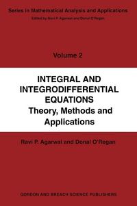 Produktbild: Integral and Integrodifferential Equations