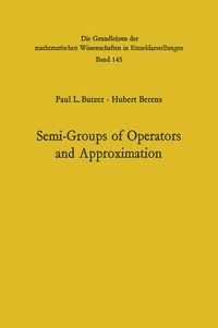 Produktbild: Semi-Groups of Operators and Approximation