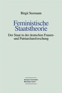 Produktbild: Feministische Staatstheorie