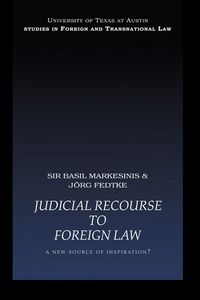Produktbild: Judicial Recourse to Foreign Law