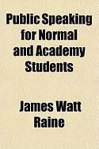 Produktbild: Public Speaking for Normal and Academy Students