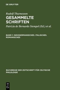 Produktbild: Indogermanisches. Italisches. Romanisches