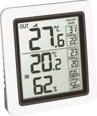 Produktbild: TFA Dostmann Funk-Thermometer INFO Funk-Thermometer 30.3065.02