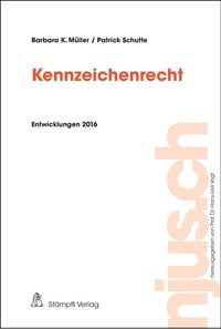 Produktbild: Kennzeichenrecht