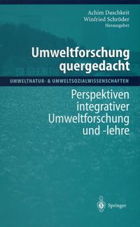 Produktbild: Umweltforschung quergedacht