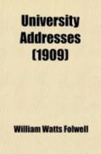 Produktbild: University Addresses