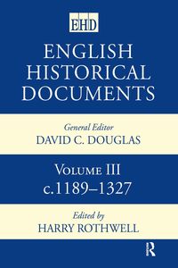 Produktbild: English Historical Documents