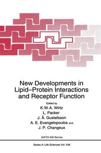 Produktbild: New Developments in Lipid-Protein Interactions and Receptor Function