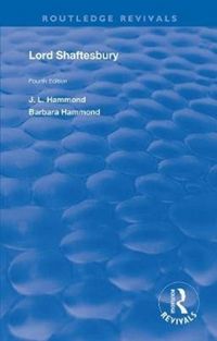 Produktbild: Hammond, J: Lord Shaftesbury