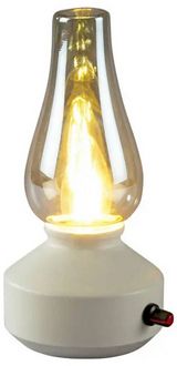 Produktbild: Konstsmide 4130-205 Akku-Tischlampe Warmwei&szlig; Wei&szlig;