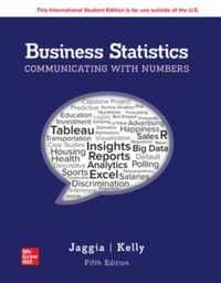 Produktbild: Business Statistics: Communicating with Numbers ISE