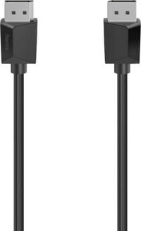 Produktbild: Hama DisplayPort Anschlusskabel DisplayPort Stecker, DisplayPort Stecker 1.50 m Schwarz 00200696 DisplayPort-Kabel