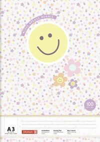 Produktbild: Brunnen Zeichenblock A3 20 Blatt Happy Hippie