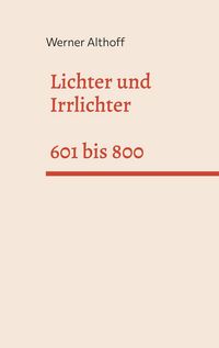 Produktbild: Lichter und Irrlichter