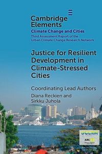 Produktbild: Justice for Resilient Development in Climate-Stressed Cities