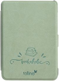 Bild vom Artikel tolino shine 4 - Tasche Slim - bookaholic hellgrün vom Autor 