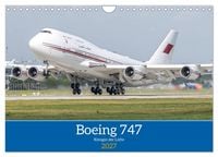 Produktbild: Boeing 747 Kalender (Wandkalender 2027 DIN A4 quer), CALVENDO Monatskalender