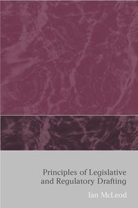 Produktbild: Principles of Legislative and Regulatory Drafting