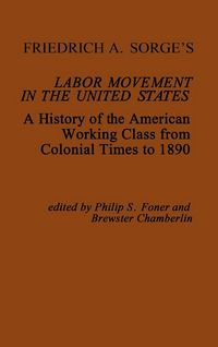 Produktbild: Friedrich A. Sorge's Labor Movement in the United States
